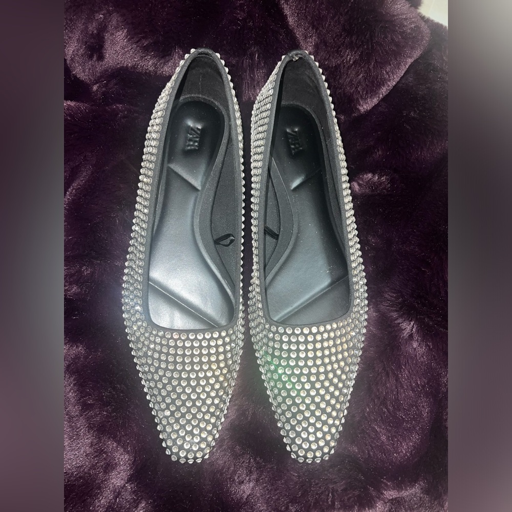ZARA 2023-24FW Sparkly Ballet
Shoes (2536/210)